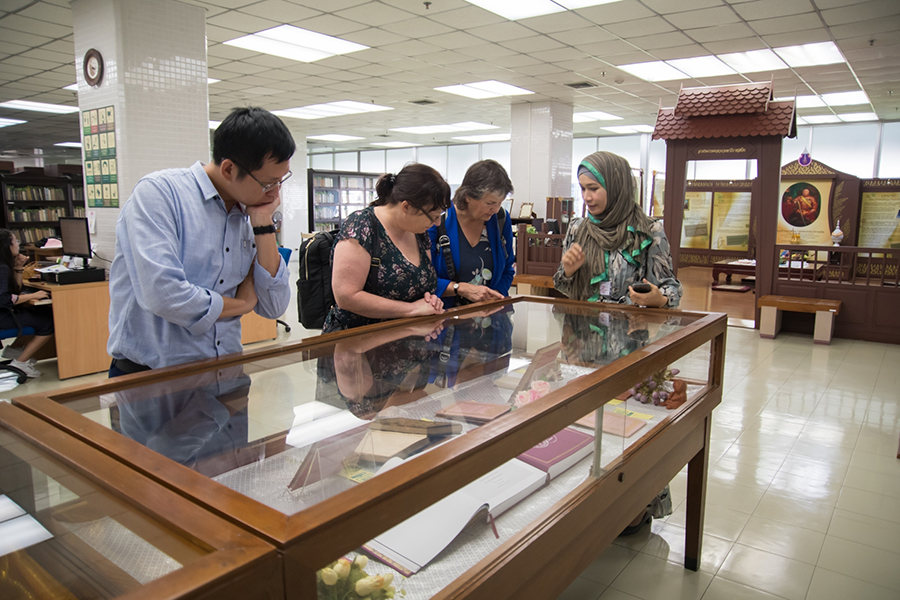 ยินดีต้อนรับผู้ประเมินหลักสูตรสารสนเทศศึกษาจาก Chartered Institute for Library and Information Professionals (CILIP) 