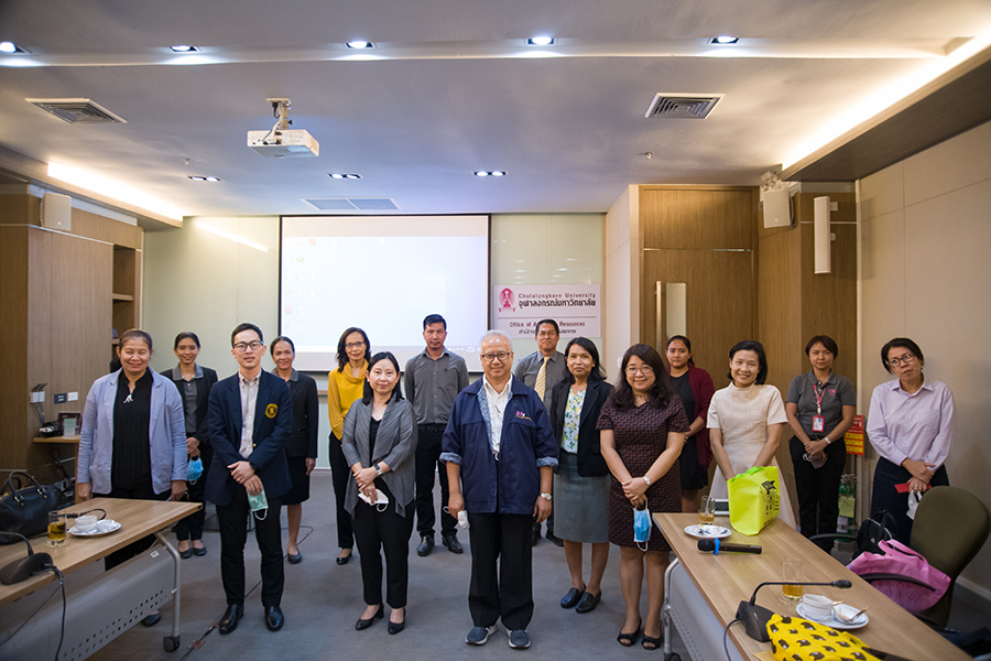 ยินดีต้อนรับ ผู้บริหารและหัวหน้าแผนก มหาวิทยาลัยหัวเฉียวเฉลิมพระเกียรติเข้าศึกษาดูงานระบบงานสารบรรณอิเล็กทรอนิกส์